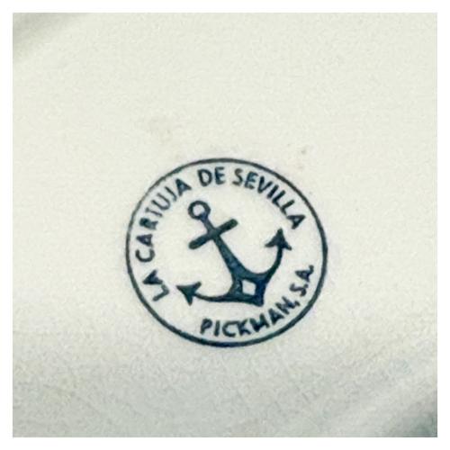 CINCO FUENTES DE LOZA PICKMAN DEL ÚLTIMO CUARTO S. XX