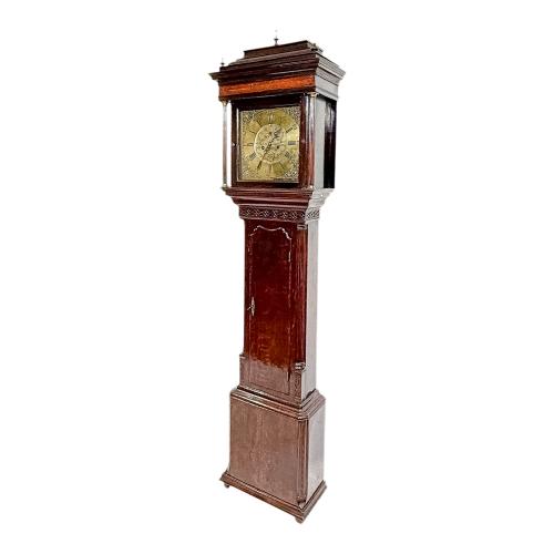 RELOJ DE PIE INGLÉS SIGLO XIX