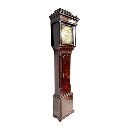 RELOJ DE PIE INGLÉS SIGLO XIX