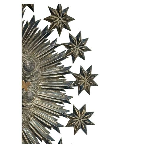 CORONA PARA PARA IMAGEN EN PLATA S.XIX