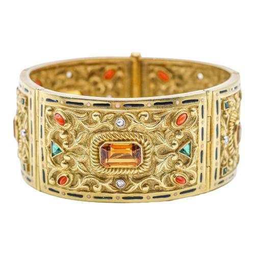 PULSERA ESCLAVA DE LOS AÑOS 20
