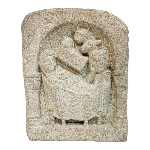 RELIEVE EN PIEDRA DE MEDIADOS DE SIGLO XX