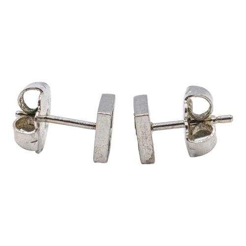 PENDIENTES ROSETÓN CON BRILLANTES