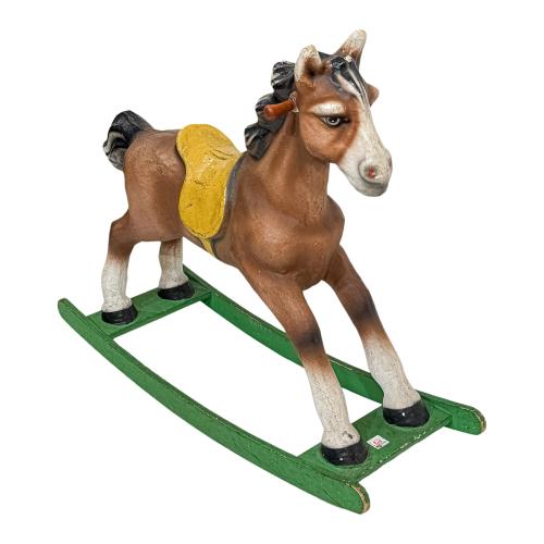 CABALLO BALANCÍN DE MEDIADOS DEL S.XX