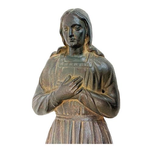 IMAGEN DE VIRGEN DE FINALES DEL S.XIX
