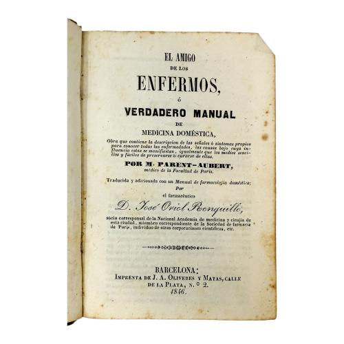 EL AMIGO DE LOS ENFERMOS O VERDADERO MANUA...