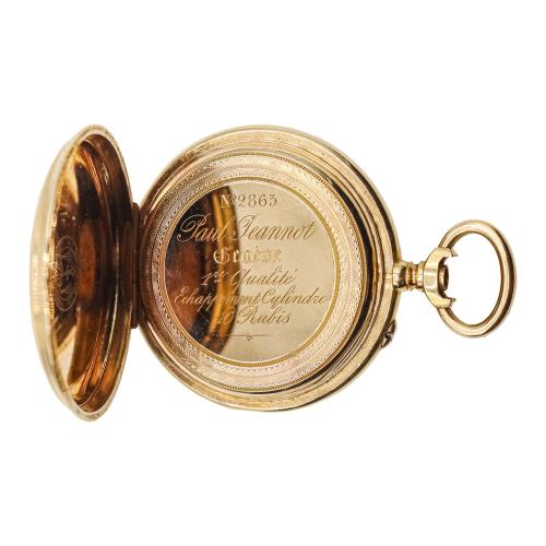 RELOJ DE BOLSILLO PAUL JEANOT, S.XIX