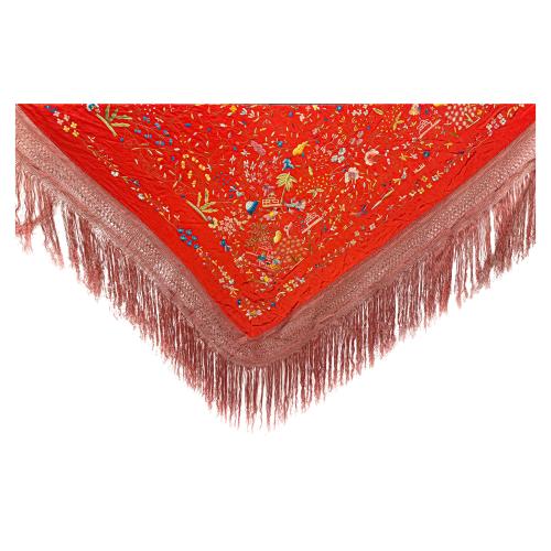 MANTÓN DE MANILA DE MEDIADOS DEL SIGLO XX