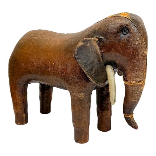 ELEFANTE DE CUERO DE LOS AÑOS 70