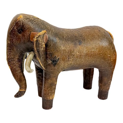 ELEFANTE DE CUERO DE LOS AÑOS 70