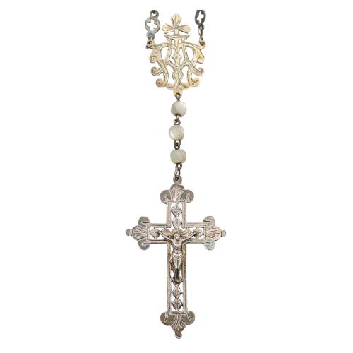 ROSARIO DE NÁCAR DE FINALES DEL S.XIX