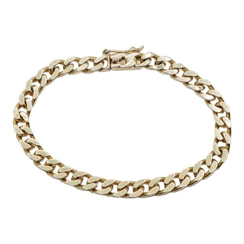 PULSERA DE PLATA DORADA