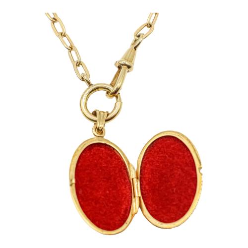 CADENA LEONTINA CON COLGANTE