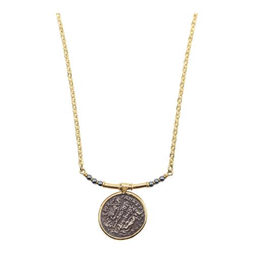 GARGANTILLA CON MONEDA