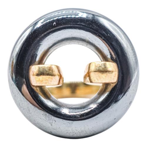 ANILLO DE DISEÑO CON ARO DE HEMATITE