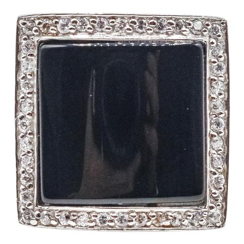 ANILLO DE PLATA CON CIRCONITAS