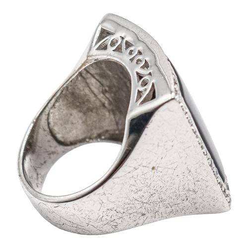 ANILLO DE PLATA CON CIRCONITAS