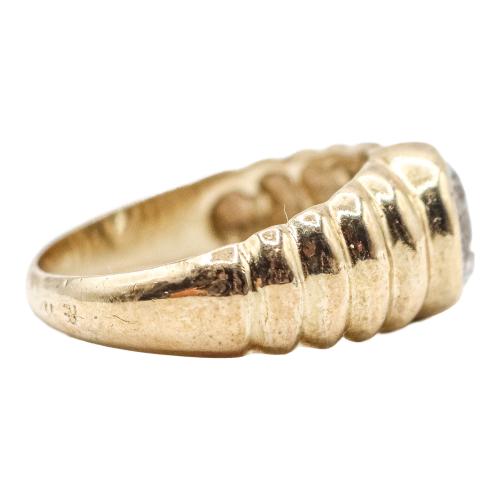 ANILLO Y PENDIENTES CON CIRCONITAS