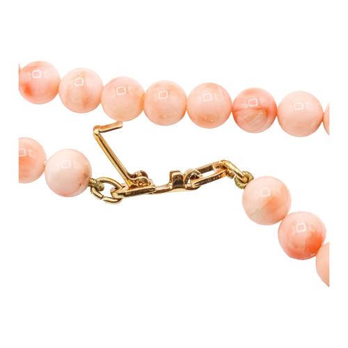 COLLAR LARGO DE CORAL ROSA PUIG DORIA