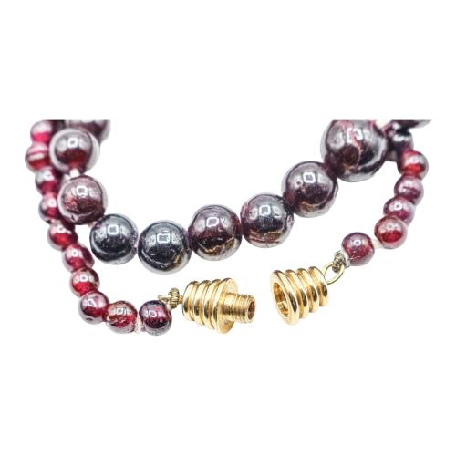 COLLAR LARGO DE GRANATES