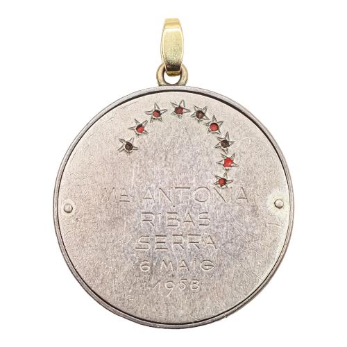 MEDALLA DEVOCIONAL DE MEDIADOS S.XX