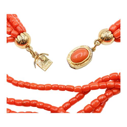 COLLAR ITALIANO DE CORAL, MEDIADOS S.XX