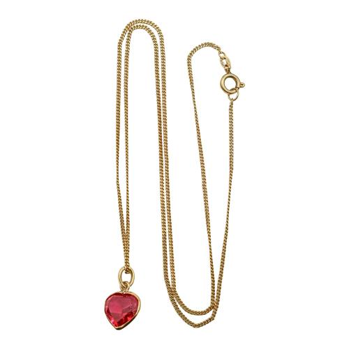 CADENA CON COLGANTE CORAZÓN, AÑOS 70
