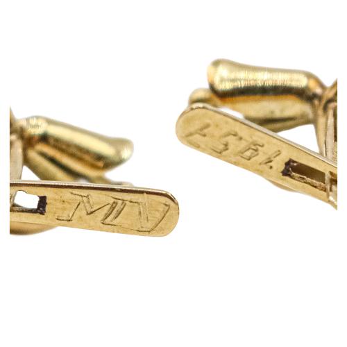 PENDIENTES CON PERLA DE LOS AÑOS 40