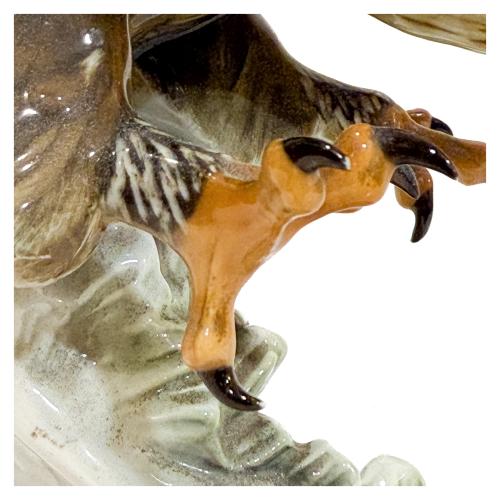 FIGURA DE PORCELANA ALEMANA DEL ÚLTIMO TERCIO S. XX