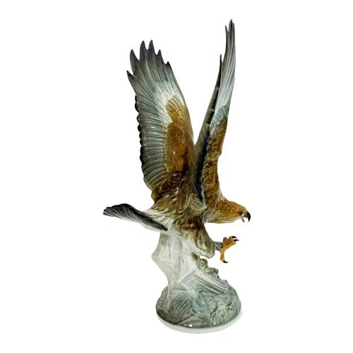 FIGURA DE PORCELANA ALEMANA DEL ÚLTIMO TERCIO S. XX