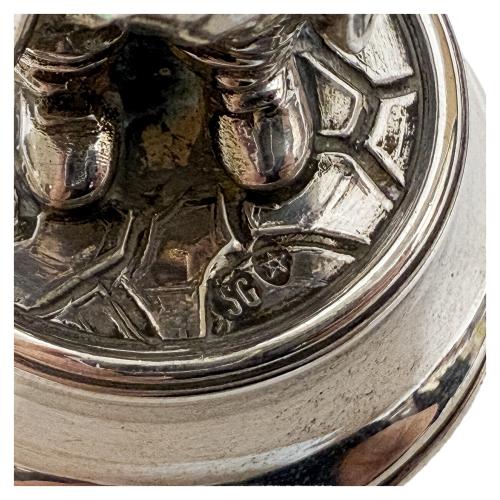 PAREJA DE FIGURAS DE PLATA DEL ÚLTIMO TERCIO DE S. XX