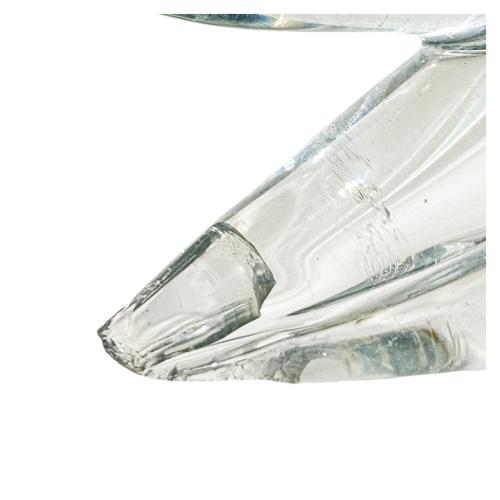 FIGURA DE CRISTAL DE MURANO DEL ÚLTIMO TERCIO DE S. XX