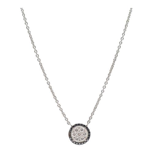 COLGANTE ROSETÓN CON BRILLALNTES
