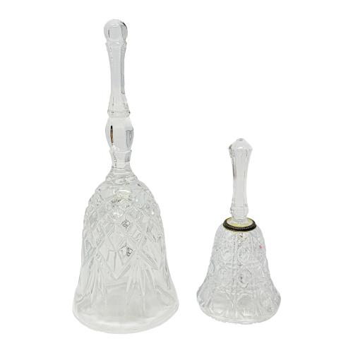 DOS CAMPANAS EN CRISTAL DEL ÚLTIMO CUARTO DEL S.XX