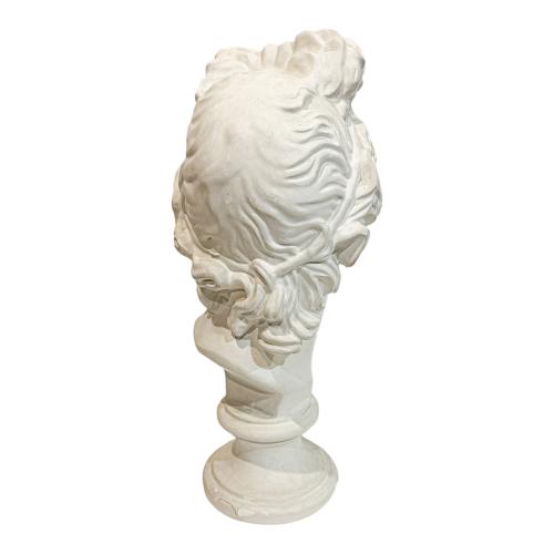 BUSTO CLÁSICO DE APOLO BELVEDERE DE LA PRIMERA MITAD S. XX
