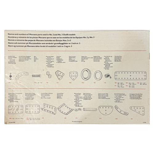 MECCANO DE LOS AÑOS 70