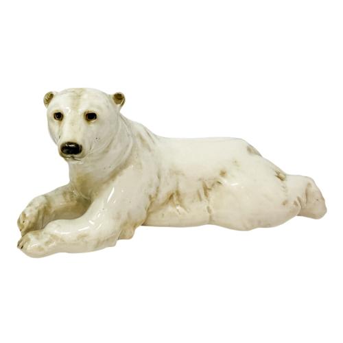 OSOS DE PORCELANA DE LA MANUFACTURA HUTSCHENREUTHER. 