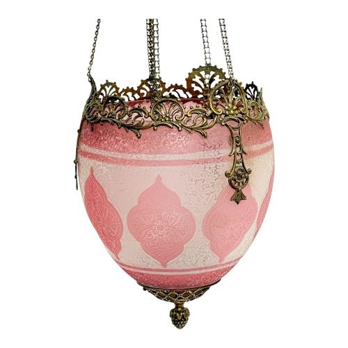 LAMPARA DE TECHO ART NOUVEAU 