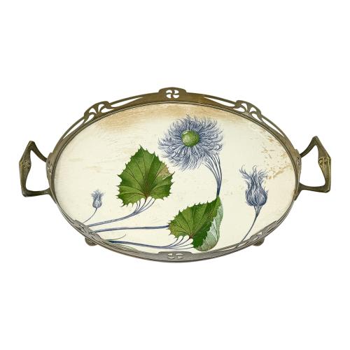 BANDEJA ART NOUVEAU CIRCA 1900
