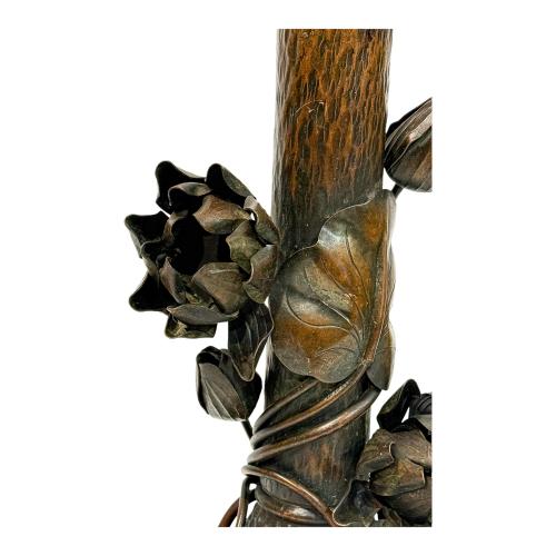 JARRÓN ART NOUVEAU  DEL PRIMER CUARTO DE SIGLO XX
