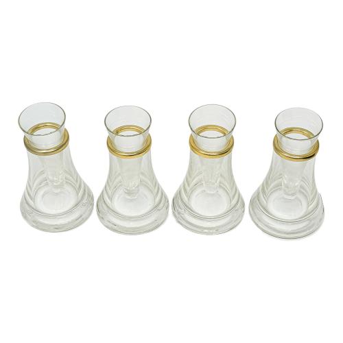 4 VASITOS DE LICOR CON SOPORTE PARA HIELO