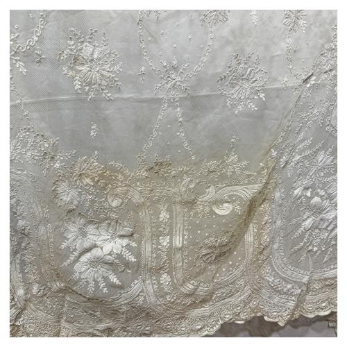 DOS CORTINAS DE PRINCIPIOS DE FINALES DEL S.XIX