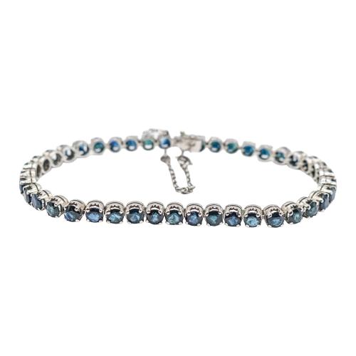 PULSERA RIVERE DE ZAFIROS, MEDIADOS S.XX
