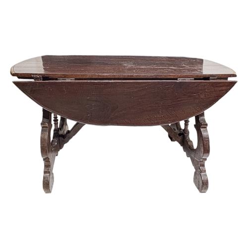 MESA CON ALAS CATALANA DE PRINCIPIOS DEL SIGLO XIX