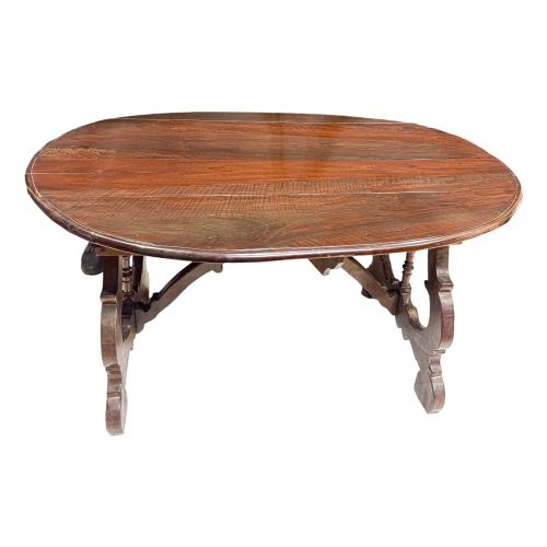 MESA CON ALAS CATALANA DE PRINCIPIOS DEL SIGLO XIX