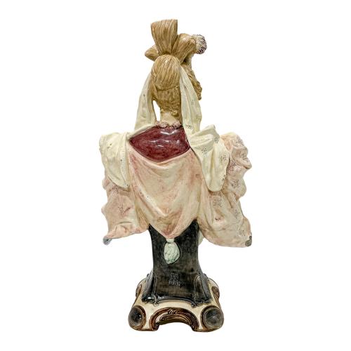 BUSTO DE DAMA EN PORCELANA DE PRINCIPIOS DEL S.XX