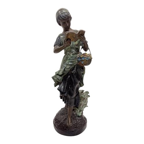 FIGURA DE BRONCE DE LA PRIMERA MITAD DE S. XX