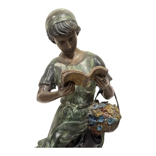 FIGURA DE BRONCE DE LA PRIMERA MITAD DE S. XX