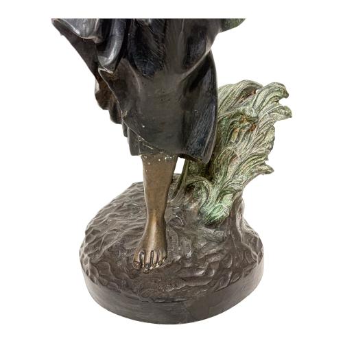 FIGURA DE BRONCE DE LA PRIMERA MITAD DE S. XX