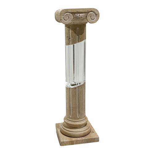 BUSTO MODERNISTA SOBRE COLUMNA 